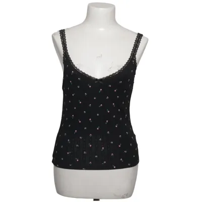 Tanktop  (Sort, Flerfarvet) fra Divided by H&M Elastan, Polyester