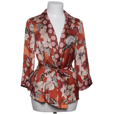 Slå-om bluse (Rød, Pink, Flerfarvet) fra Zara Woman