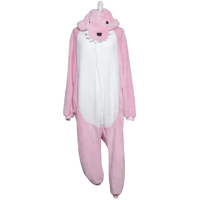 Mjukisdräkt (Rosa, Vit) Polyester