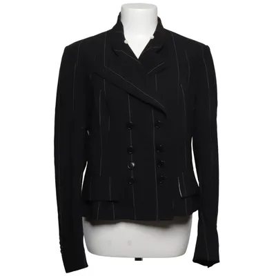 Blazer (Black, White) from Pauw Cupro, Elastane, Wool