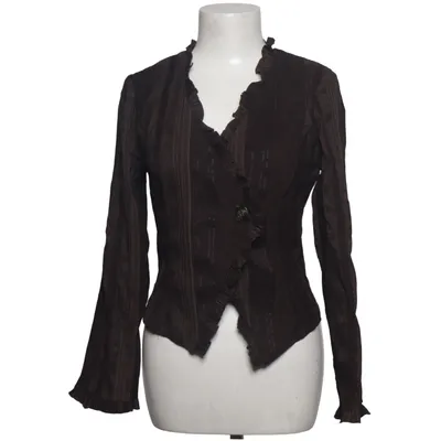 Veste (Marron) de Un Deux Trois Coton, Élasthane, Polyamide, Polyester, Viscose
