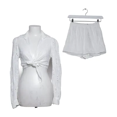 Sæt (Hvid) fra Missguided Bomuld, Polyester