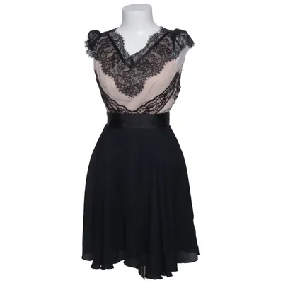 Cocktail dress (Black, Beige) from Elise Ryan Nylon, Polyester