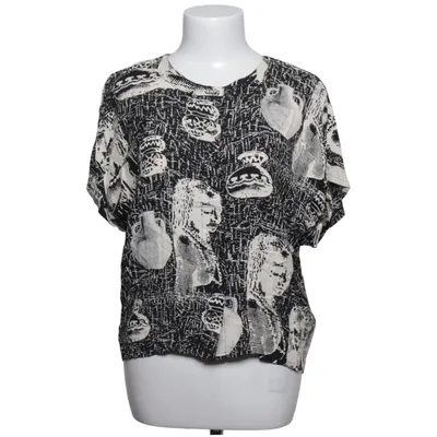 Haut (Noir, Blanc) de Lecomte Viscose