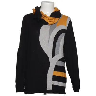 Pull-over (Noir, Jaune, Gris) de HS Navigazione Coton, Polyamide, Viscose