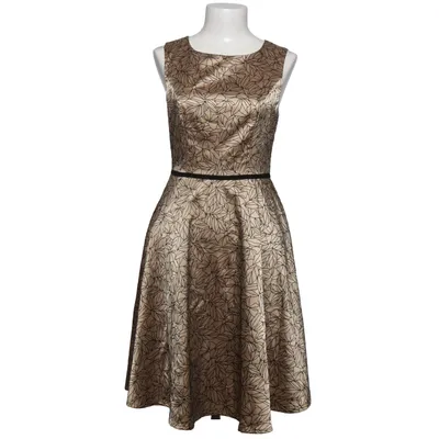 Dress (Gold, Black) from Fever London Elastane, Polyester