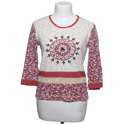 Långärmad t-shirt (Röd, Beige, Flerfärgad) från Cecil