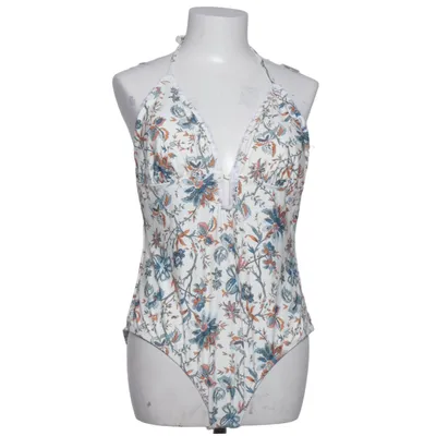 Badedragt (Hvid, Flerfarvet) fra Cupshe Elastan, Polyamid, Polyester
