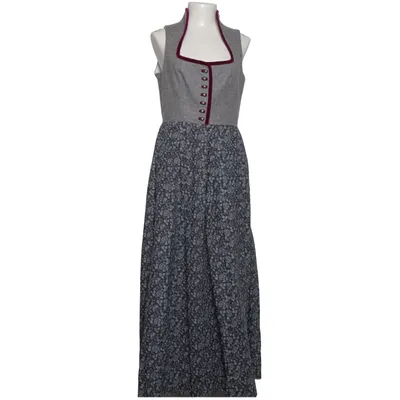 Dirndl (Grå, Lilla) fra Hammerschmid Bomuld, Uld
