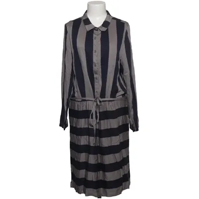Shirt dress (Blue, Gray) from La Ligna Viscose