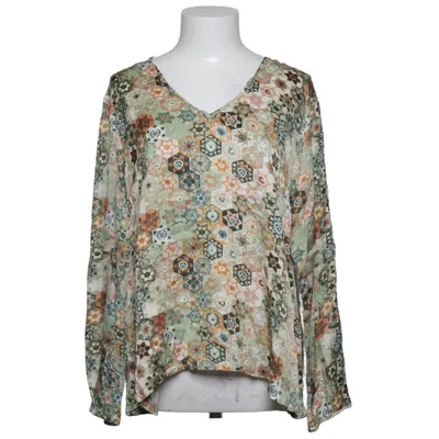 Blus (Grön, Beige, Flerfärgad) från Odd Molly Viskos