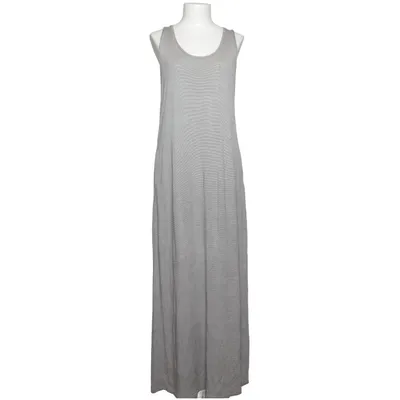 Maxi dress (Gray, White) from Zara Trafaluc