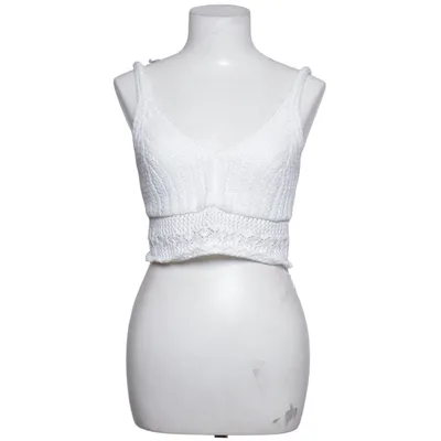 Crop top (White) from Hollister Cotton, Elastane
