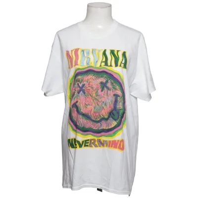 T-shirt (Hvid, Flerfarvet) fra Nirvana Bomuld