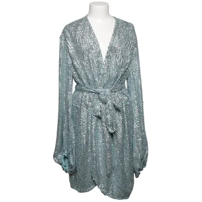 Cocktailklänning (Blå, Silverfärgad) från ASOS Design Polyester