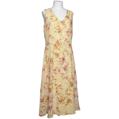 Dress (Yellow, Multicolored) from Fair Lady Polyester, Viscose