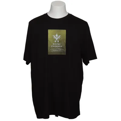 T-shirt (Gris) de District Coton, Polyester, Viscose