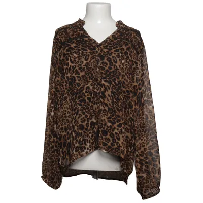 Blouse (Brown, Black) from Today Polyester