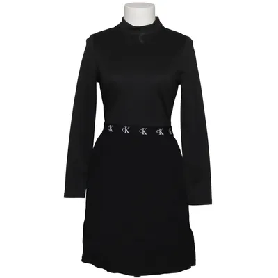 Klänning (Svart) från Calvin Klein Jeans Polyester, Viskos