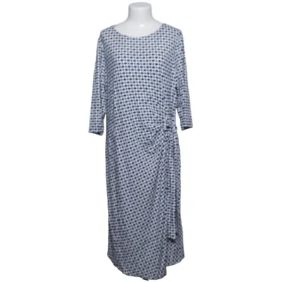 Kjole (Blå, Hvid) fra Uta Raasch Elastan, Viscose
