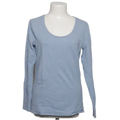 Lange mouwen shirt (Blauw) van ZF Basics Katoen, Elastaan