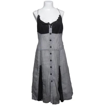 Dress (Black, Gray, Multicolored) from IAM Cotton, Elastane, Polyamide, Polyester, Silk