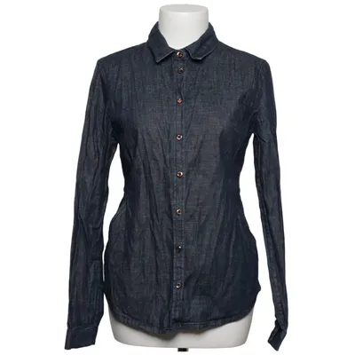 Denim blouse (Blauw) van Vanilia Denim Katoen