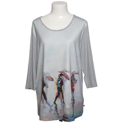 Haut (Gris, Multicolore) de Laura Kent Élasthane, Polyester, Viscose