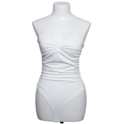 Body (White) from GiorGia Elastane, Polyester, Viscose