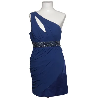 Robe de cocktail (Bleu) de Elise Ryan Coton, Élasthane, Polyamide, Polyester