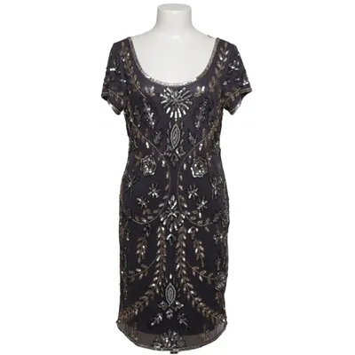 Cocktail dress (Gray, Silver, Gold) from Pisarro Nights Polyester, Viscose