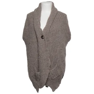 Cardigan (Grijs) van Frieda & Freddies Acryl, Alpacawol, Viscose