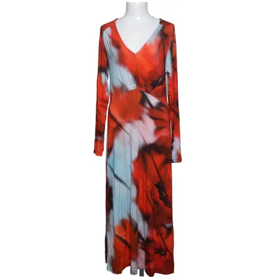 Kjole (Rød, Blå, Sort, Hvid) fra Aniston Elastan, Viscose