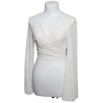Wikkelblouse (Wit) van Cider