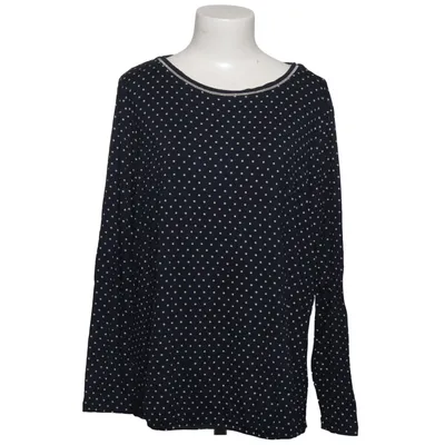 T-shirt à manches longues (Bleu, Blanc) de Tchibo Élasthane, Viscose
