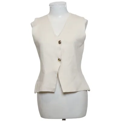 Vest (White) from Kilky Polyamide, Wool
