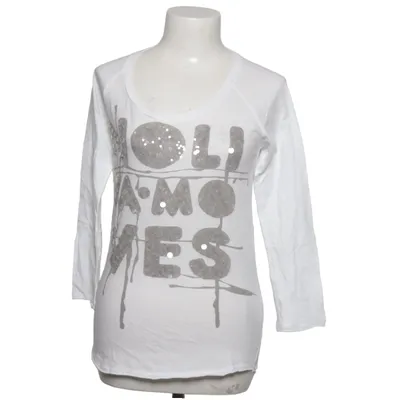 Lange mouwen shirt (Wit, Grijs) van Nolita Moves Katoen