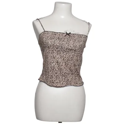 Crop top (Bruin, Zwart) van Bershka Polyester