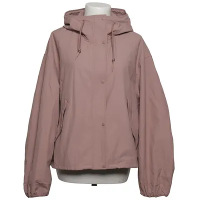 Jakke (Pink) fra Uniqlo Bomuld, Genanvendt polyester