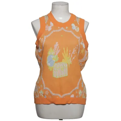 Pull sans manches (Orange, Multicolore) de Never Fully Dressed Polyamide, Viscose