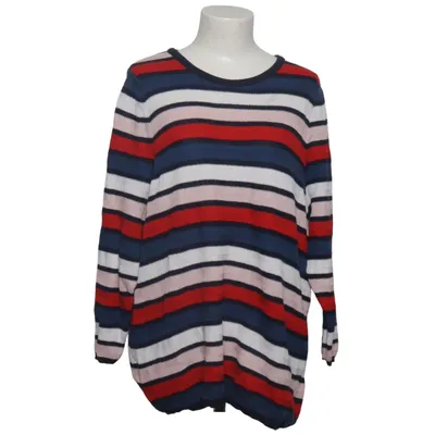 Strickpullover (Blau, Rot, Weiß, Pink) von Avena Acryl, Baumwolle
