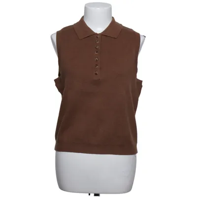 Slipover (Brun) fra H&M Bomuld, Polyamid, Polyester, Uld