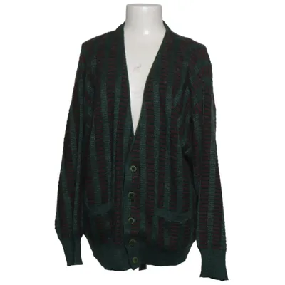 Cardigan (Green, Red, Multicolored) from Manas Acrylic, Wool