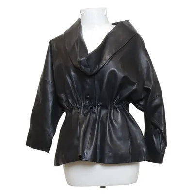 Veste en cuir (Gris) de WHYRED