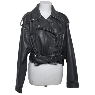 Biker jacket (Black) from Clockhouse Polyester, Polyurethane
