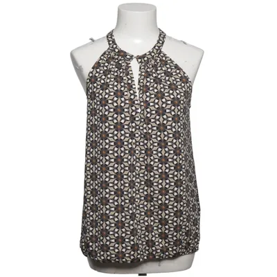 Halternecktopp (Beige, Svart, Brun) från Summum Elastan, Viskos