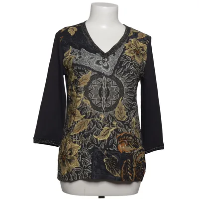 Top (Black, Multicolored) from Desigual Elastane, Viscose