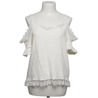 Top (Hvid) fra Janina Bomuld, Elastan, Polyester