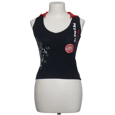 Tanktop (Blauw, Rood, Wit) van Diamond Katoen, Elastaan