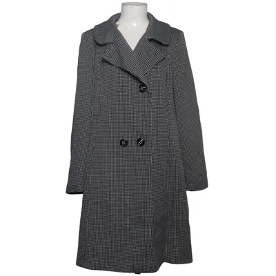Manteau (Noir, Blanc) de Erich Fend Polyamide